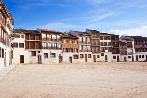 Plaza del Coso en Peñafiel
