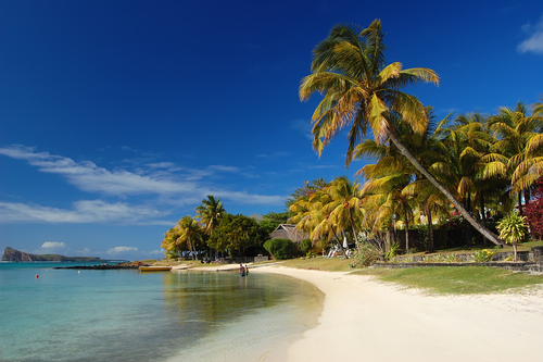 Playa en Isla Mauricio