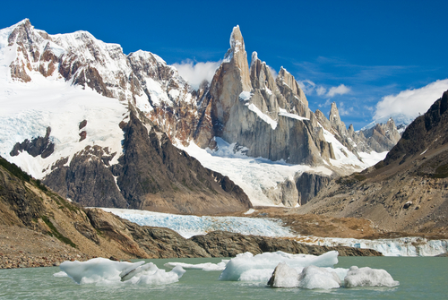 El Chaltén en la Patagonia