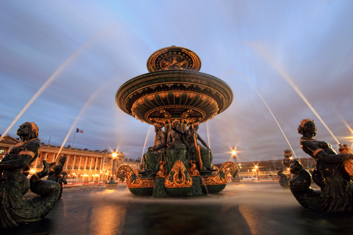 Fuente en la plaza dela Concordia