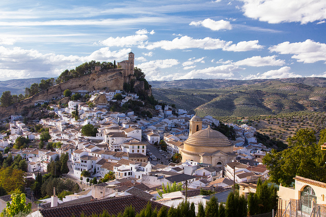 Vista de Montefrío, uno de los pueblos de Granada más bonitos