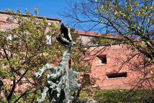 Dragón de Wawel en Cracovia