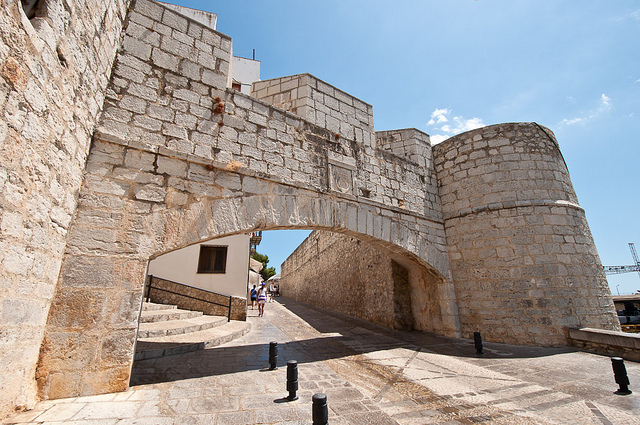 Puerta de entrada a Peñiscola