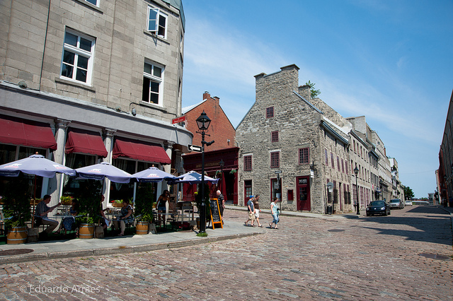 Calle del Vieux Montreal