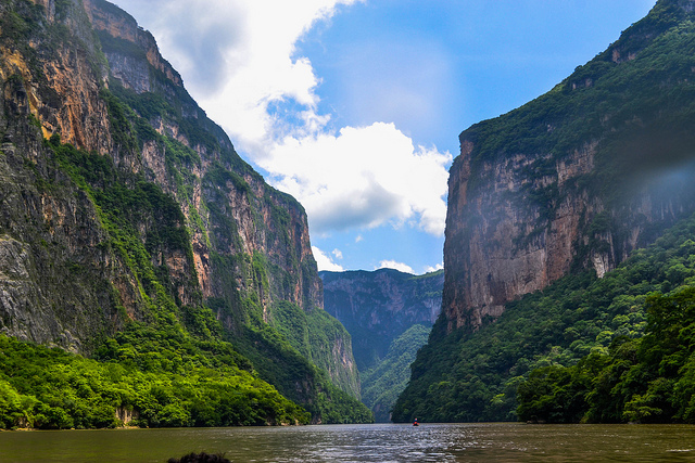 Cañón del Sumidero en México