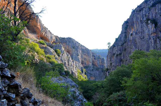 Barranco en Alquézar