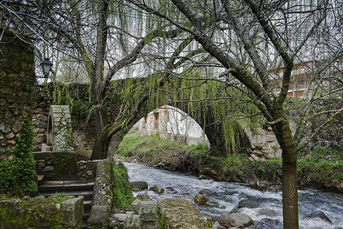 Puente románico de Hervás