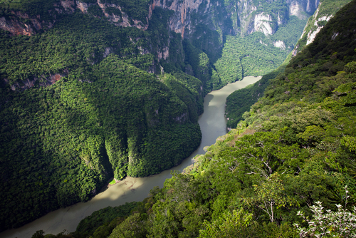 Cañón del Sumidero en México