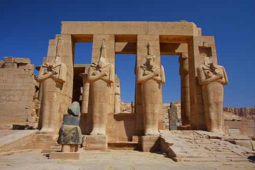 Ramesseum en Egipto