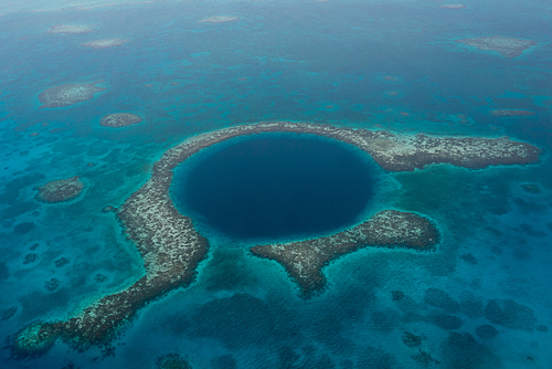 Blue Hole en Belice