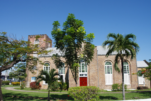 Iglesia de Old Saint Johns en Belice