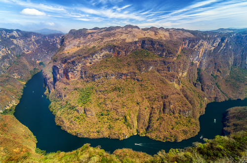 Cañón del Sumidero en México