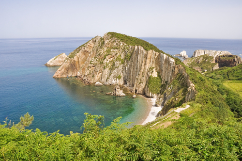 Playa del Silencio en Asturias