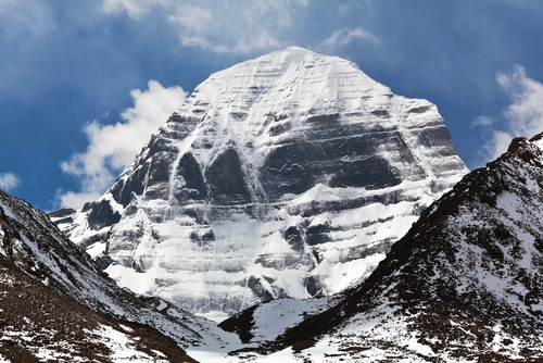 Vista del monte Kailash