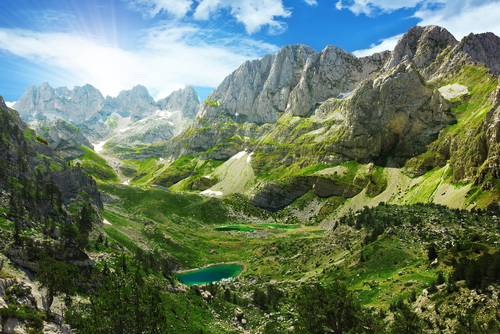 Alpes en Albania