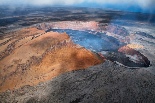 Kilauea en el PArque Nacional de los Volcanes
