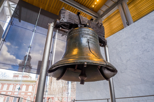 Liberty Bell en Filadelfia