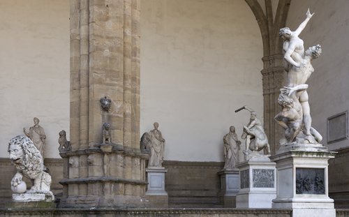 Loggia dei Lanzi en Florencia