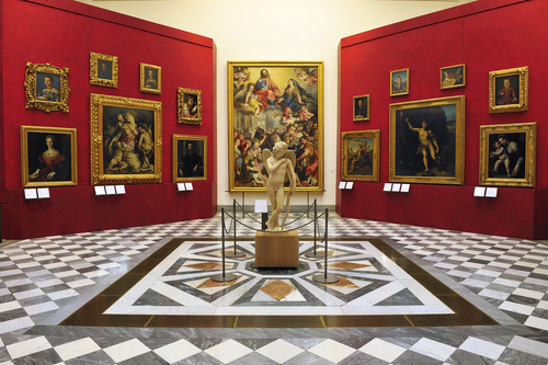 Galería Ufizzi en Florencia