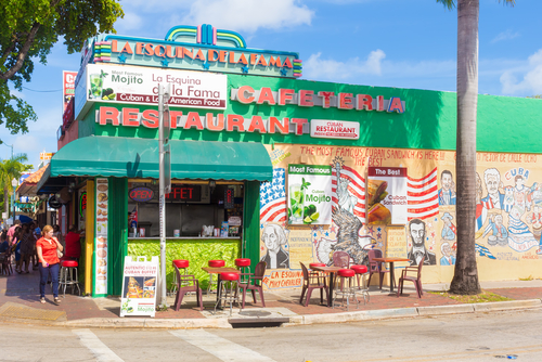 Pequeña Havana en Miami