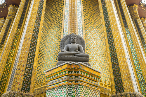 Buda de Esmeralda en el Gran Palacio de Bangkok