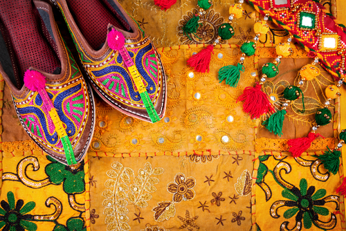 Calzado típico en Jodhpur