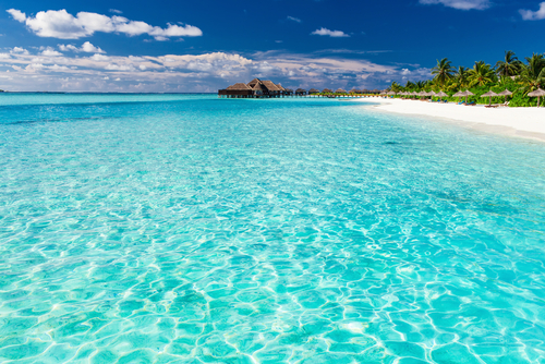 Playa en las Maldivas