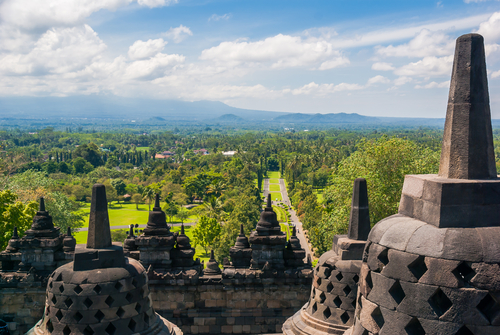 Vista desde Bodobudur