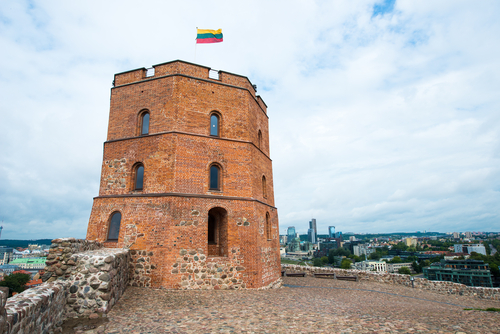 Castillo de Gediminas en Vilna
