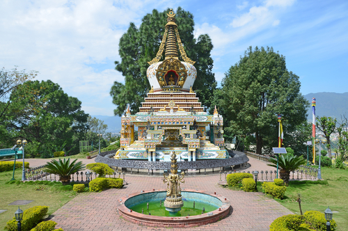 Monasterio budista en Nepal