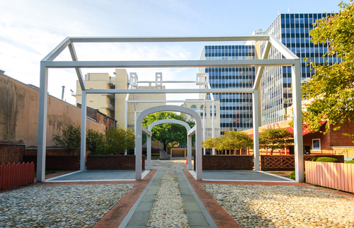 Franklin Court en Filadelfia