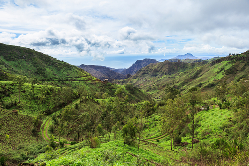 Isla Santiago en Cabo Verde