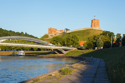 Castillo de Gediminas en Vilna