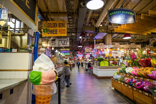 Reading Terminal Market en Filadelfia