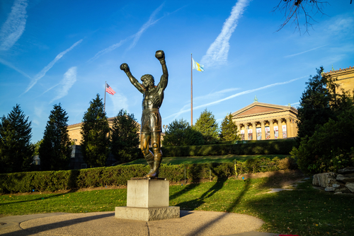 Estatua de Rocky en Filadelfia