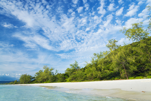 Long Beach en Camboya, Asia