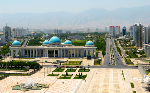 Ashgabat en Turkmenistán