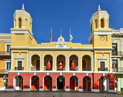 Plaza de Armas en el Viejo San Juan