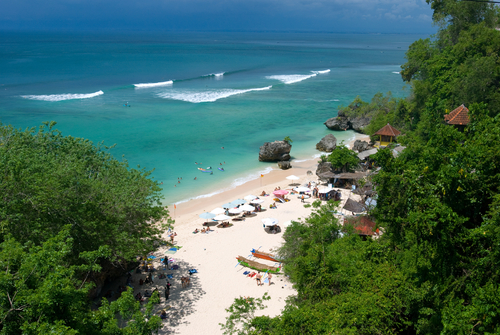 Playa de Padang Padang en Bali
