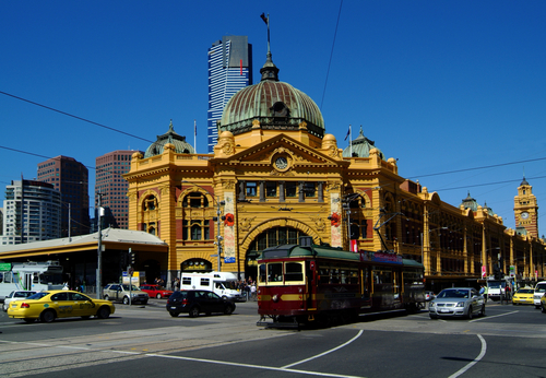 Tranvía en Melbourne
