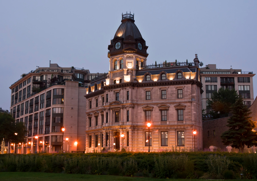 Museo Old Montreal at Dusk