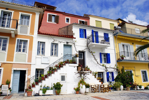Casas típicas de Parga
