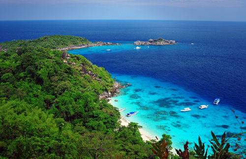 Islas Similan en Tailandia, un paraíso de color turquesa