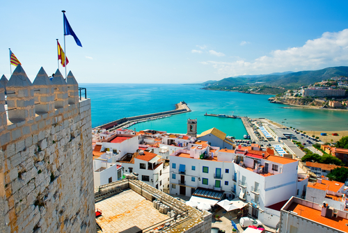 Vista desde el castillo de Peñíscola
