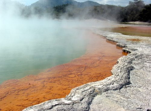 Área geotérmica de Rotaura en Nueva Zelanda