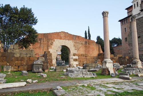 Basílica Emilia en el Foro Romano