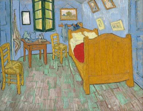 La habitación de Vincent Van Gogh- 
