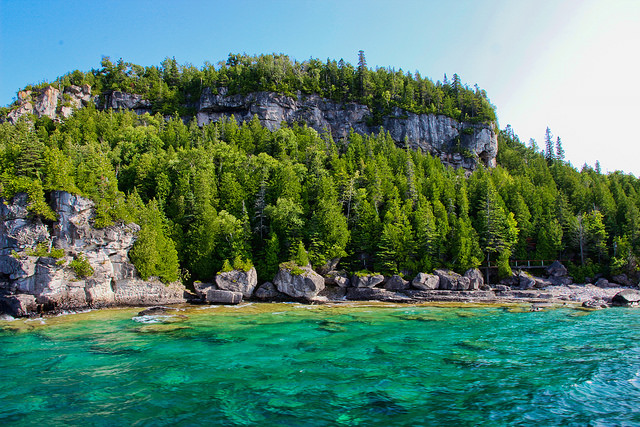Parque nacional Fanthon Five en Canadá
