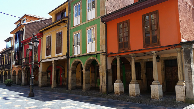 Calle Galiana en Avilés