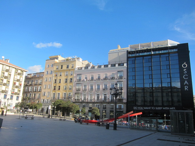 Plaza Vázquez de Mella en Madrid